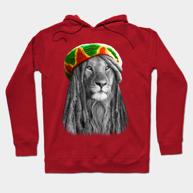 KING RAGGAE Hoodie by ADAMLAWLESS